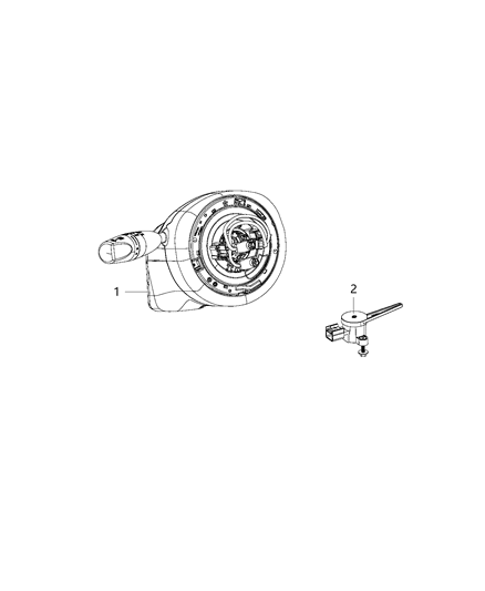 2015 Dodge Charger Module, Brake Pedal Sensor & Steering Diagram