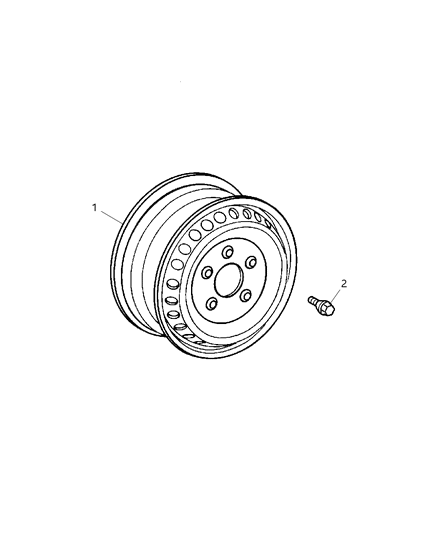 2002 Dodge Sprinter 2500 Spare Wheel Diagram