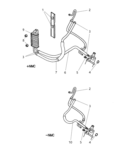 2002 Dodge Ram Van Power Steering Hose Diagram