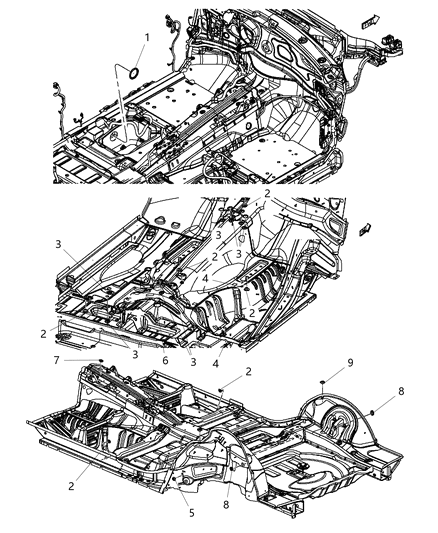 2016 Jeep Grand Cherokee Plugs Floor Pan Diagram