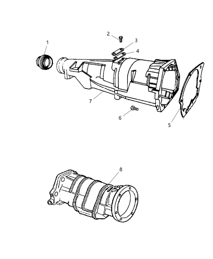 2002 Dodge Dakota Extension Diagram 2