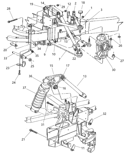 2001 Chrysler Prowler Front Suspension Diagram