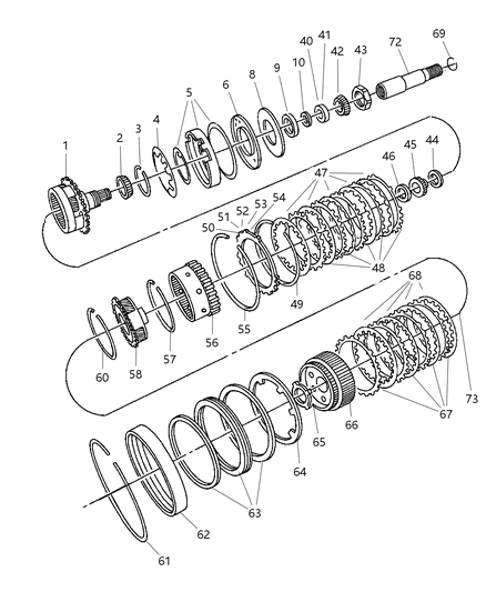 2007 Dodge Durango Gear Train Diagram