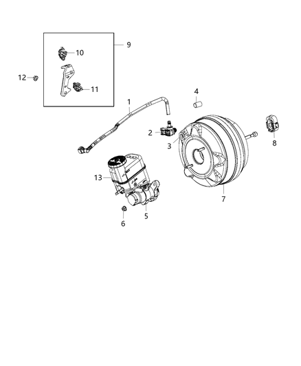 2015 Jeep Renegade Booster Diagram