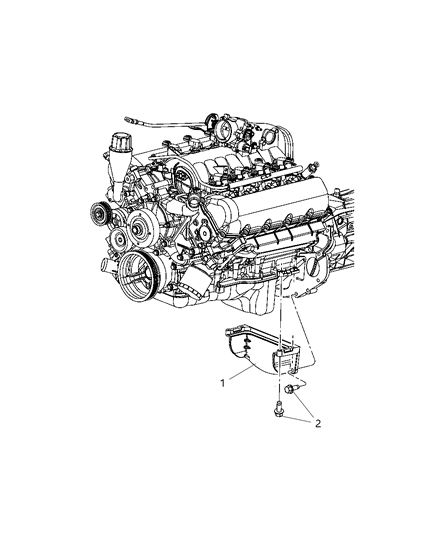 2008 Dodge Ram 2500 Structural Collar Diagram