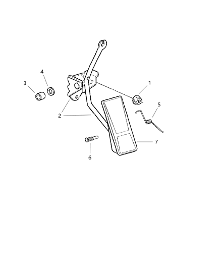 1998 Jeep Grand Cherokee Accelerator Pedal Diagram