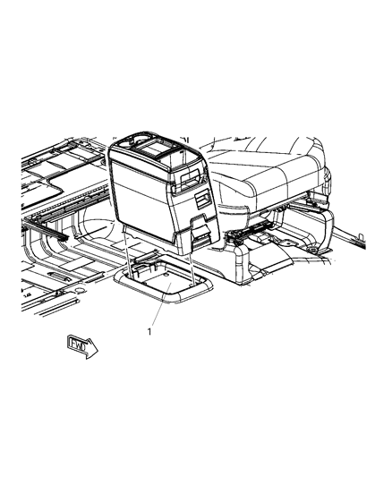 2020 Dodge Grand Caravan Label-Load Floor Warning Diagram for 5028624AD