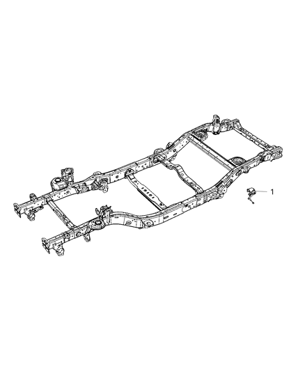 2021 Jeep Wrangler Sensors, Lamps & Windshield Washer Diagram 1