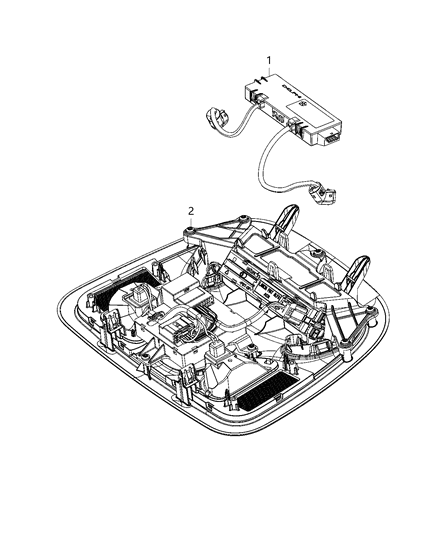 2021 Jeep Cherokee Sensors - Body Diagram 4