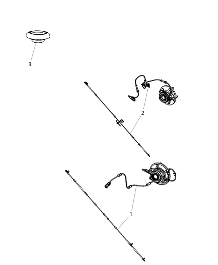 2009 Dodge Avenger Sensors - Brakes Diagram