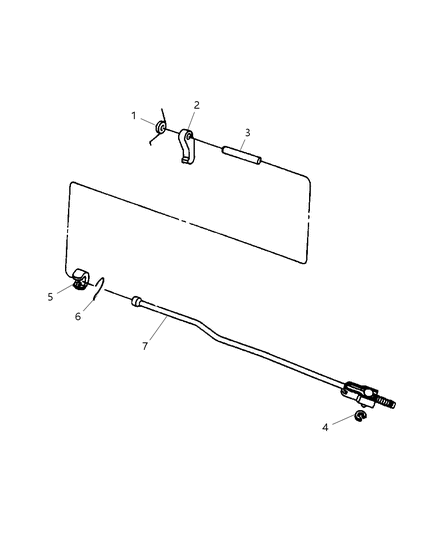 2002 Dodge Ram 3500 Regular Cab Parking Sprag Diagram 1