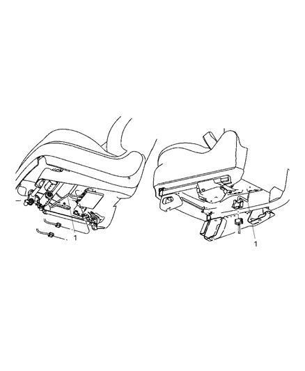 2006 Chrysler Pacifica Wiring - Seats Diagram