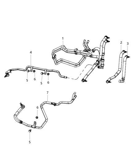 2020 Dodge Grand Caravan Heater Plumbing Diagram