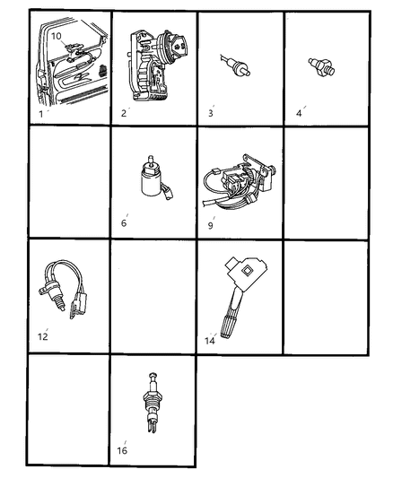 1998 Dodge Ram 2500 Switches Diagram