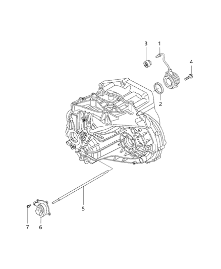 2016 Dodge Dart Gear Actuators Diagram