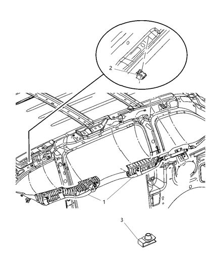 2007 Dodge Grand Caravan Side Curtain Airbag Diagram