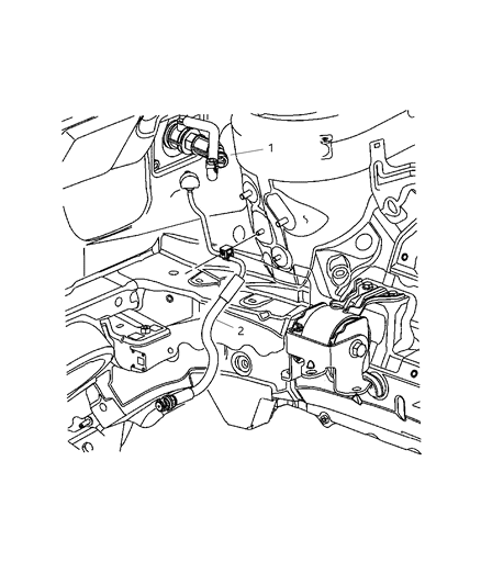 2007 Dodge Avenger Hose-Hose Diagram for 5106029AA