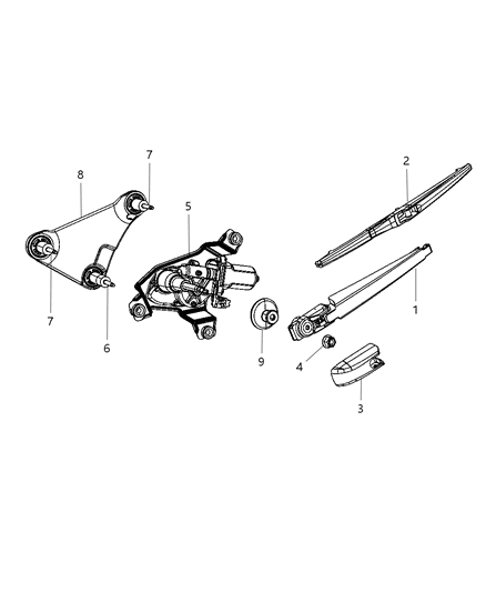 2014 Dodge Durango Screw-HEXAGON Head Diagram for 6510237AA