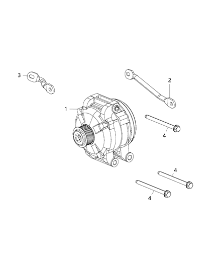 2015 Dodge Charger Generator/Alternator Diagram 4