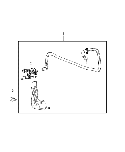 2021 Ram 1500 Emission Control Vacuum Harness Diagram 2