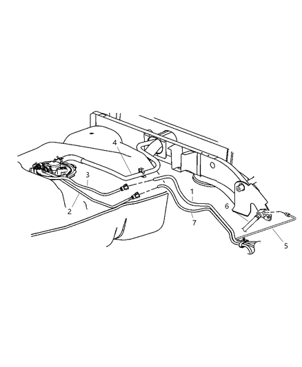 2003 Jeep Liberty Clip-3 Way Diagram for 52100463AA