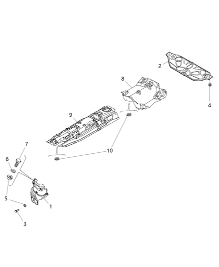 2019 Jeep Renegade Washer-Lock Diagram for 68370738AA