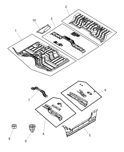 2019 Ram 4500 Floor Pan Diagram 2