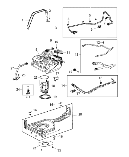 2019 Ram 2500 Diesel Exhaust Fluid System Diagram