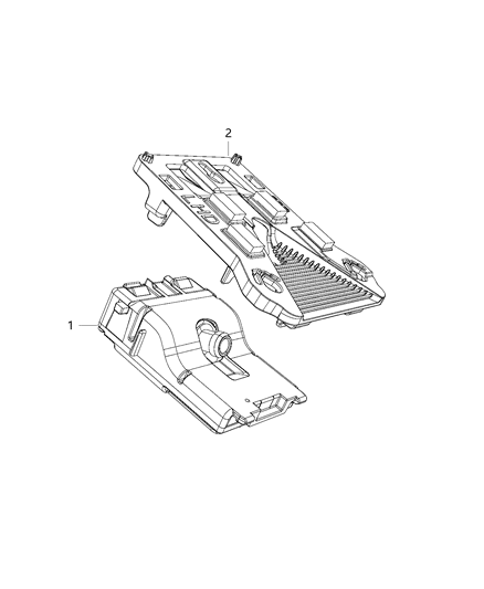 2016 Jeep Grand Cherokee Front Camera System Diagram