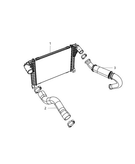 2009 Jeep Liberty Charge Air Cooler Diagram