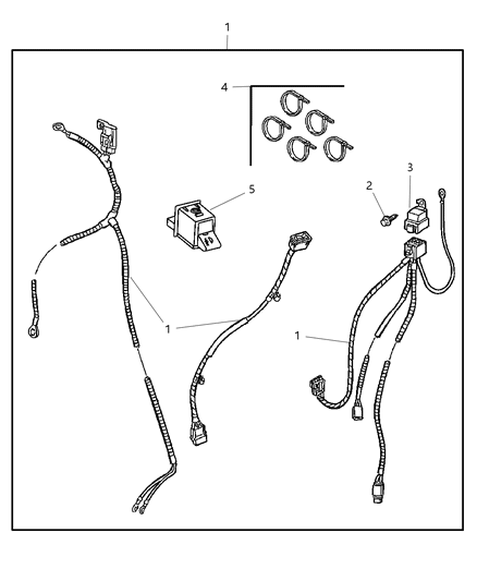 2002 Jeep Wrangler Installation Package - Lights Diagram