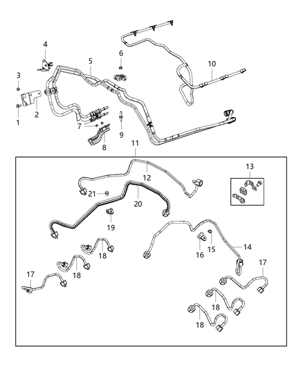 Clamp Diagram for 68224786AA