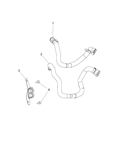 2015 Ram ProMaster City Heating Plumbing Diagram