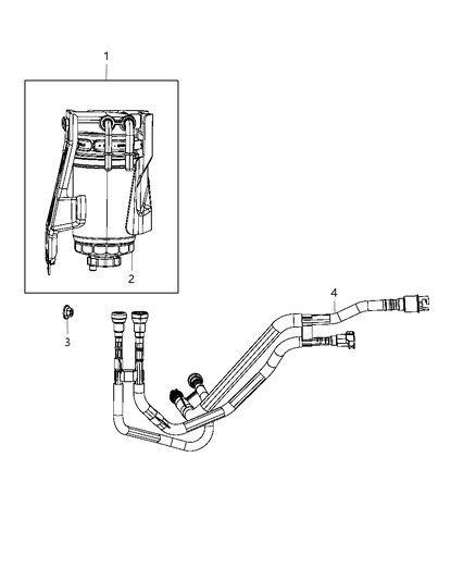 2012 Dodge Caliber Fuel Filter Diagram