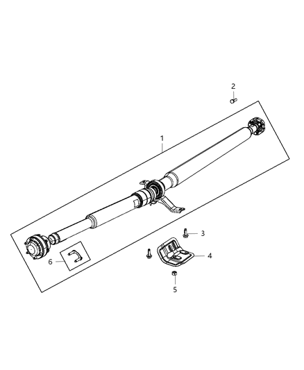 2012 Dodge Journey Drive Shaft Diagram