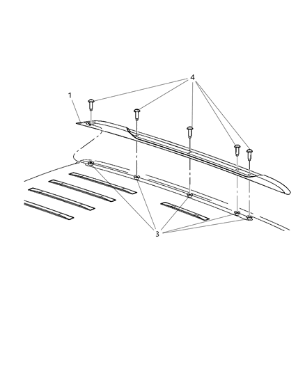 2011 Dodge Durango Roof Rack Diagram