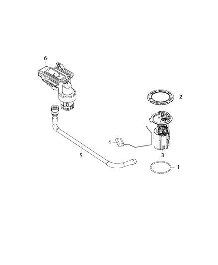 2016 Jeep Renegade Fuel Pump Module Diagram