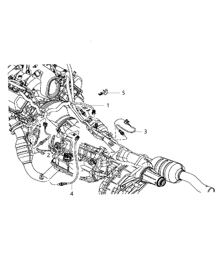 2014 Ram 3500 Oxygen Sensors Diagram