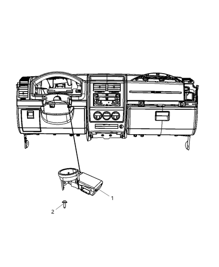 2011 Jeep Liberty Modules Instrument Panel Diagram