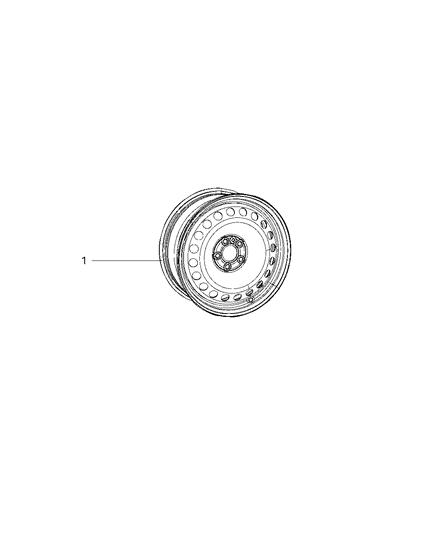 2020 Ram ProMaster City Spare Wheel Diagram