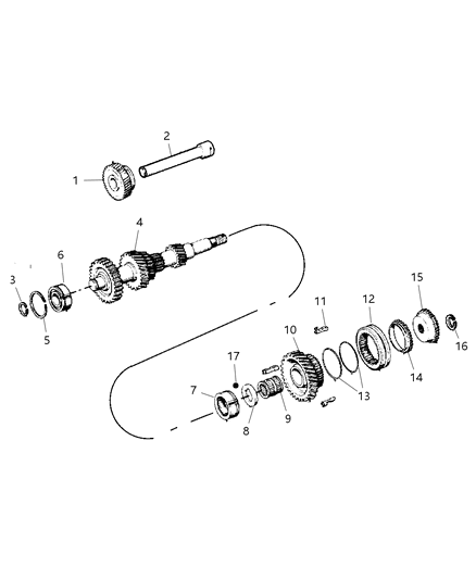 1997 Jeep Cherokee Reverse Idler Diagram