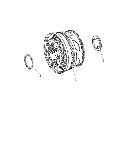 2002 Dodge Sprinter 2500 Carrier, Planetary Diagram