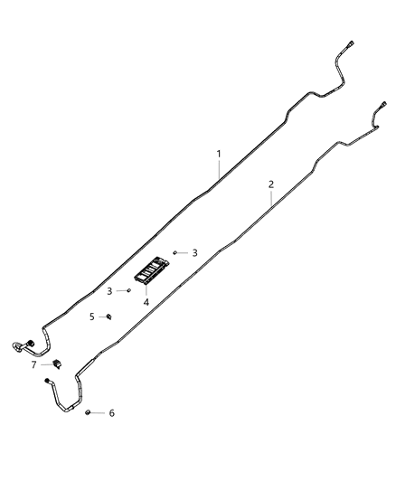 2012 Ram 3500 Filter-Fuel Diagram for 68083826AA
