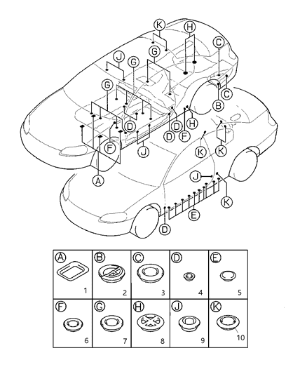 2004 Chrysler Sebring Coupe Plugs Diagram
