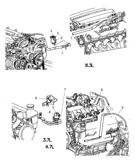 2005 Dodge Ram 1500 Emission Control Harness Diagram 1