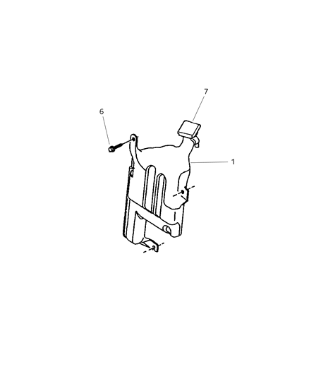 1998 Dodge Durango Coolant Tank Diagram