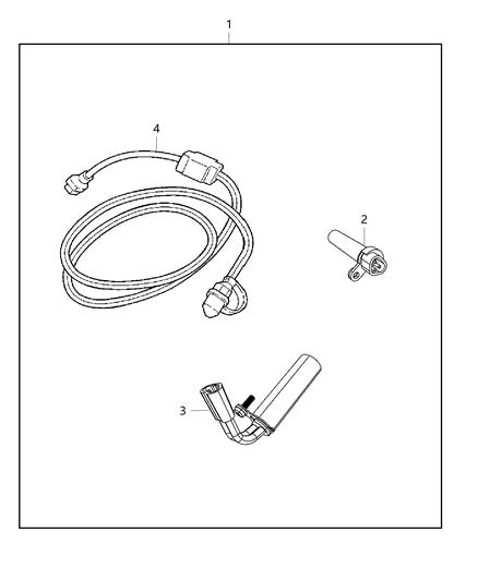 2015 Dodge Durango Heater Kit - Engine Block Diagram