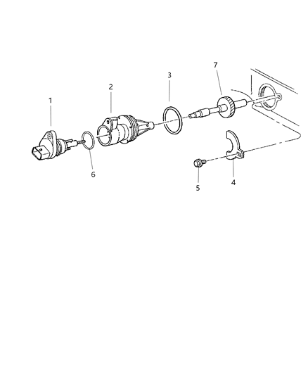 1997 Jeep Grand Cherokee Speedometer Pinion Diagram