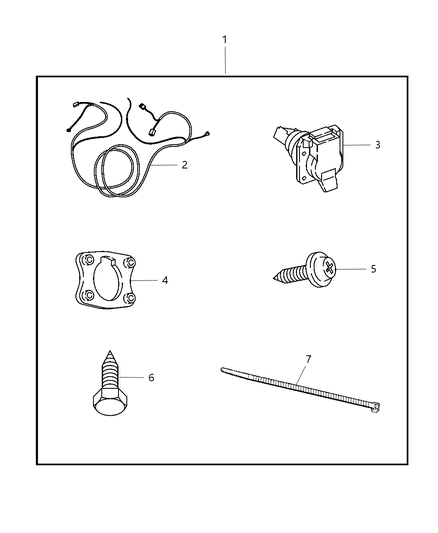 2009 Dodge Ram 3500 Wiring Kit - Trailer Tow Diagram