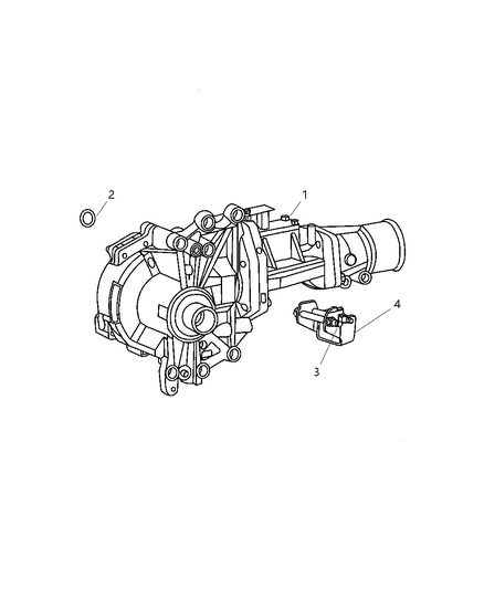 2007 Dodge Caliber Power Transfer Unit Diagram